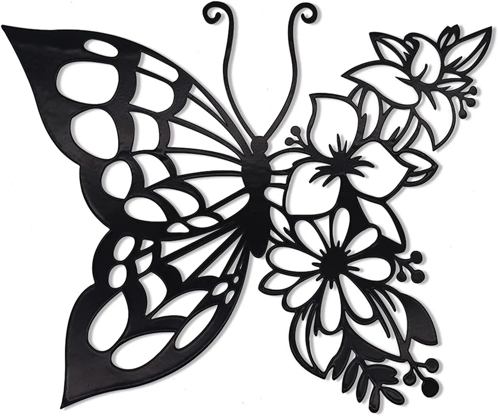 Butterfly Decoration Wall Art Boho Butterfly Wall Home Decor Hanging