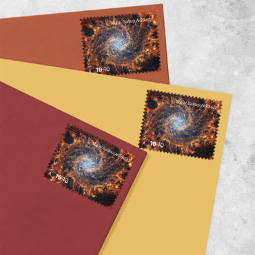 NOT Forever Stamp-$10.10 Stamps 2025 Spiral Galaxy NGC 628 – Astronomy Collection, Priority Mail Express Rate