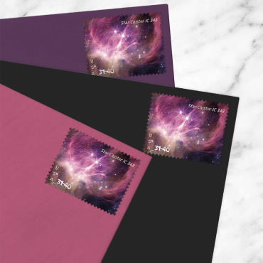 NOT Forever Stamp-$31.40 Stamps 2025 Star Cluster IC 348 – Astronomy Collection, First-Class Rate