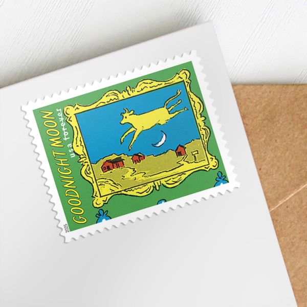 Goodnight Moon Forever Stamps – 78¢ | Ideal for Letters and Gifts