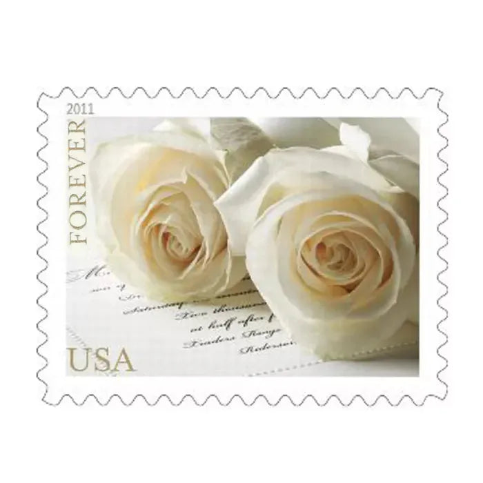 Forever Stamps 2011 Wedding Roses – Wedding Mail, First-Class Postage
