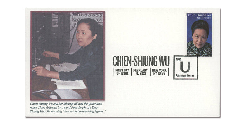 Forever Stamps 2021 Chien-Shiung Wu – Nuclear Physicist, Commemorative Issue, First-Class Postage