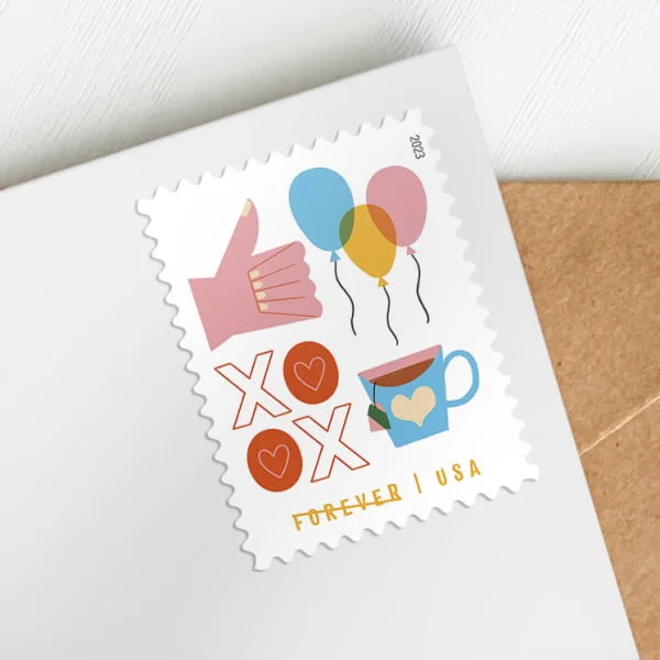 Forever Stamps 2023 Thinking of You – Greeting Card Collection, First-Class Postage