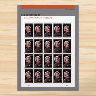 Forever Stamps 2025 Allen Toussaint – Black Heritage Series, First-Class Postage