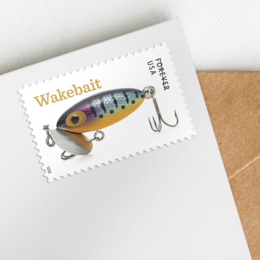 Forever Stamps 2025 Freshwater Fishing Lures – Outdoor Recreation, First-Class Postage