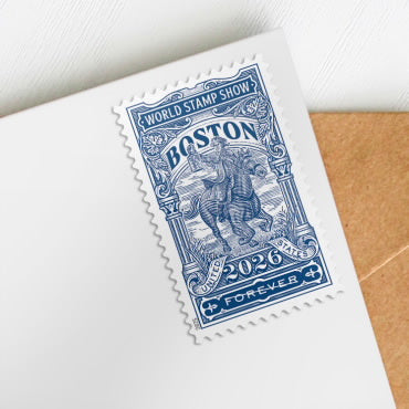 Forever Stamps 2025 Boston World Stamp Show – Philatelic Exhibition, First-Class Postage