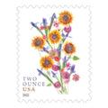 NOT Forever Stamp-Two-Ounce Stamps 2022 Sunflower Bouquet – Wedding Invitation, First-Class Rate