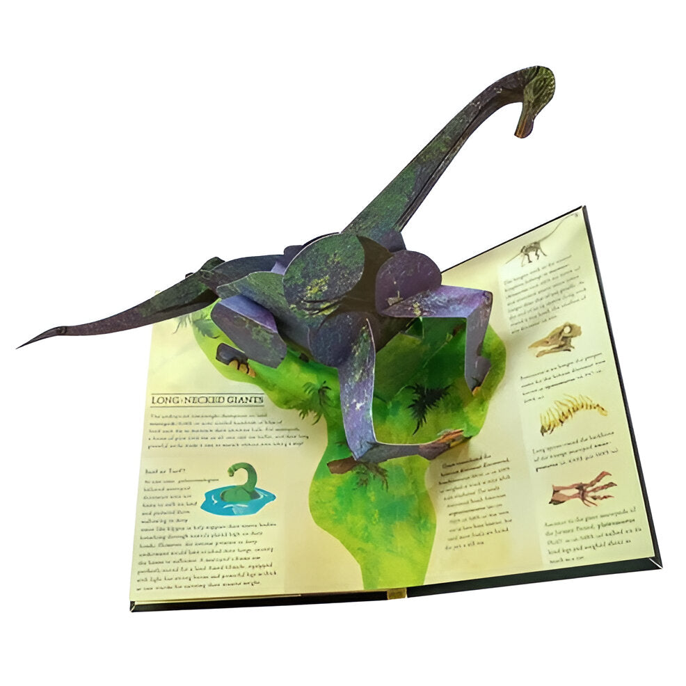 3D Dinosaur Pop-Up Learning Book with Accurate Scientific Facts