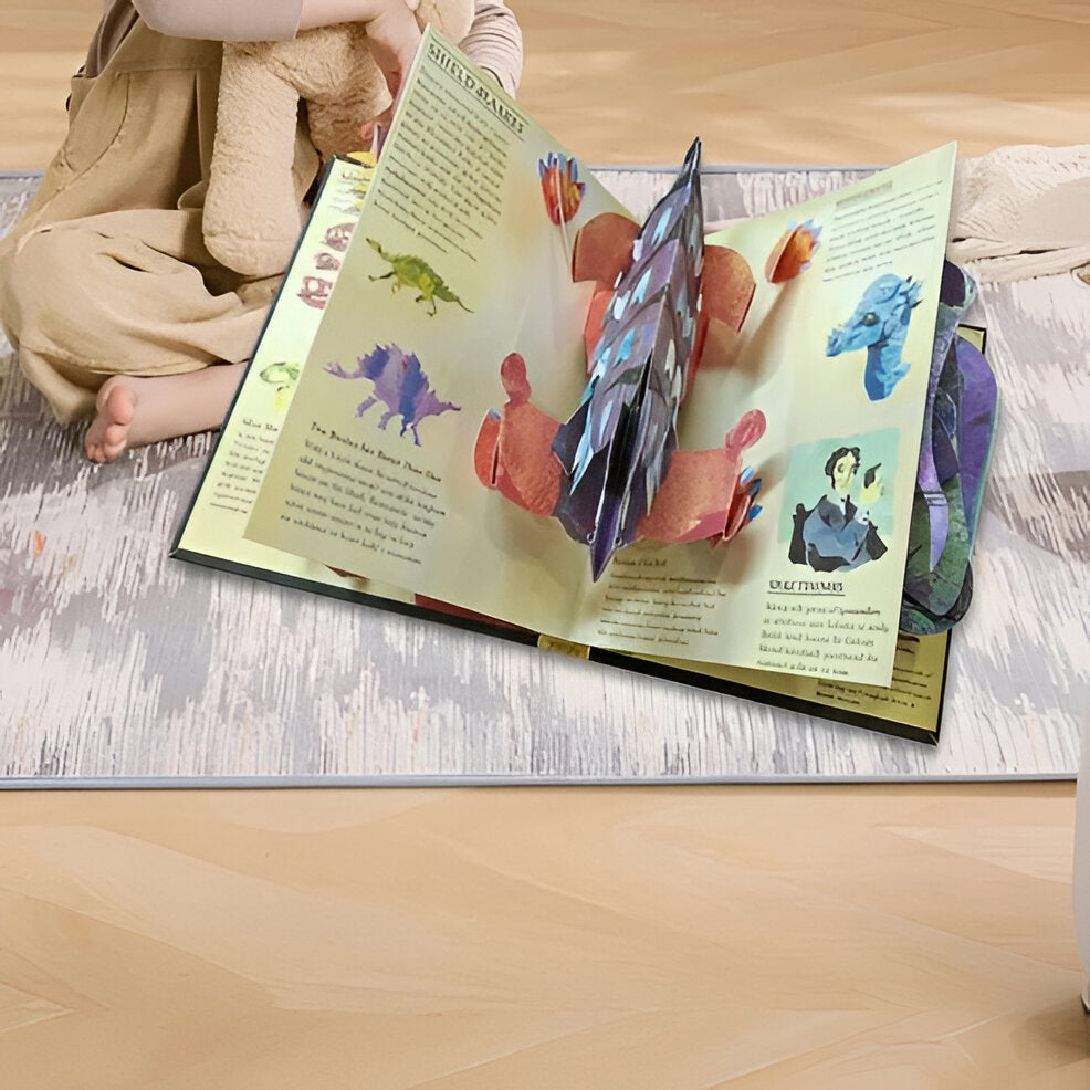 3D Dinosaur Pop-Up Learning Book with Accurate Scientific Facts