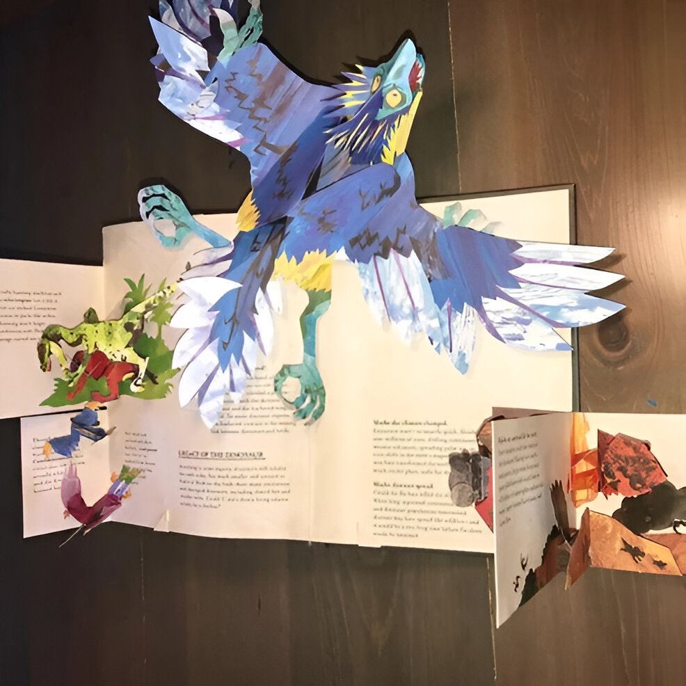 3D Dinosaur Pop-Up Learning Book with Accurate Scientific Facts