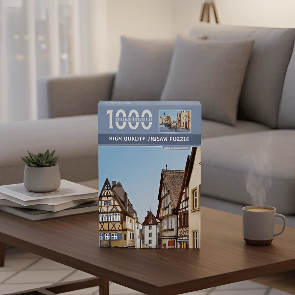 1000-Piece Compact Puzzle, Van Gogh Art Jigsaw