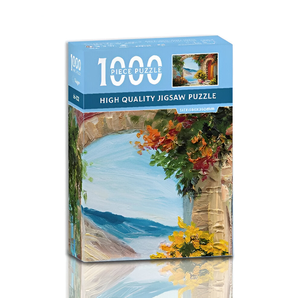 1000-Piece Compact Puzzle, Van Gogh Art Jigsaw