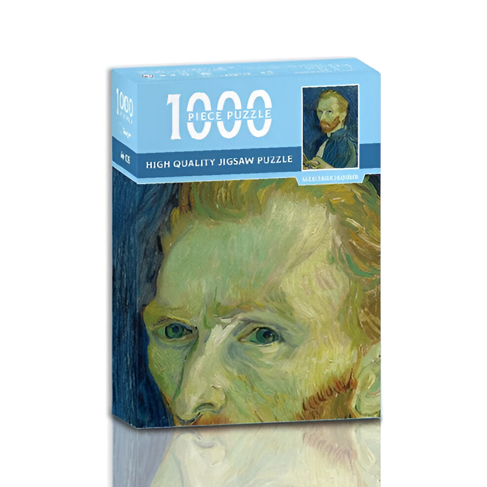 1000-Piece Compact Puzzle, Van Gogh Art Jigsaw