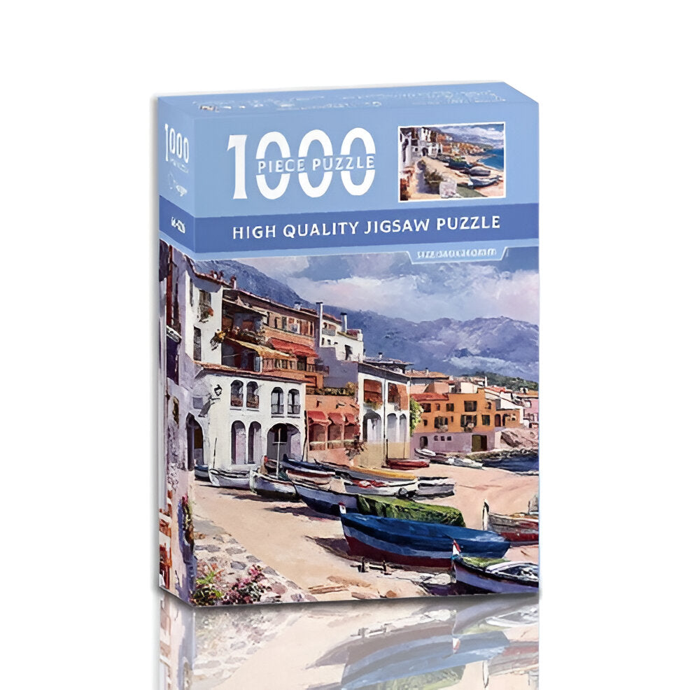 1000-Piece Compact Puzzle, Van Gogh Art Jigsaw