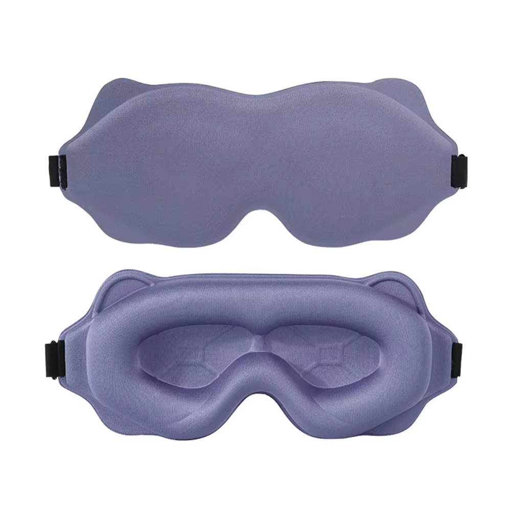 3D Contoured Sleep Mask for Total Light Blocking and Deep Rest
