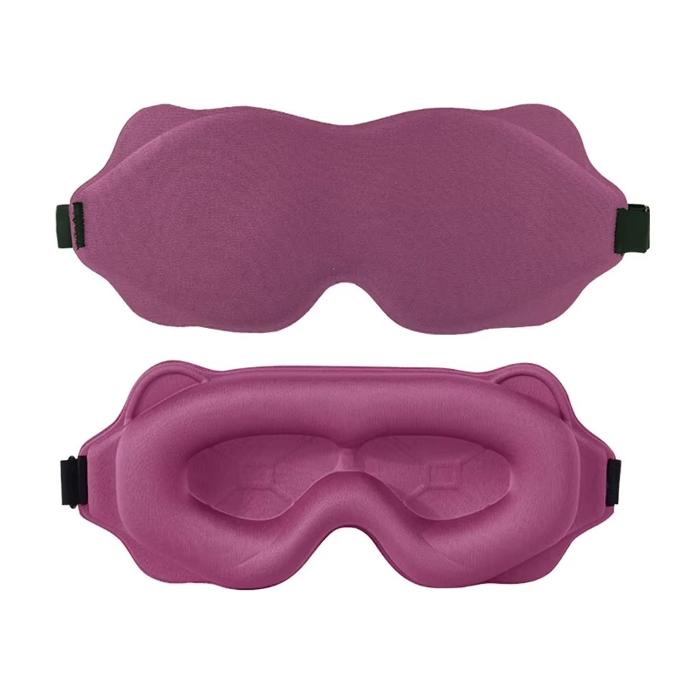 3D Contoured Sleep Mask for Total Light Blocking and Deep Rest