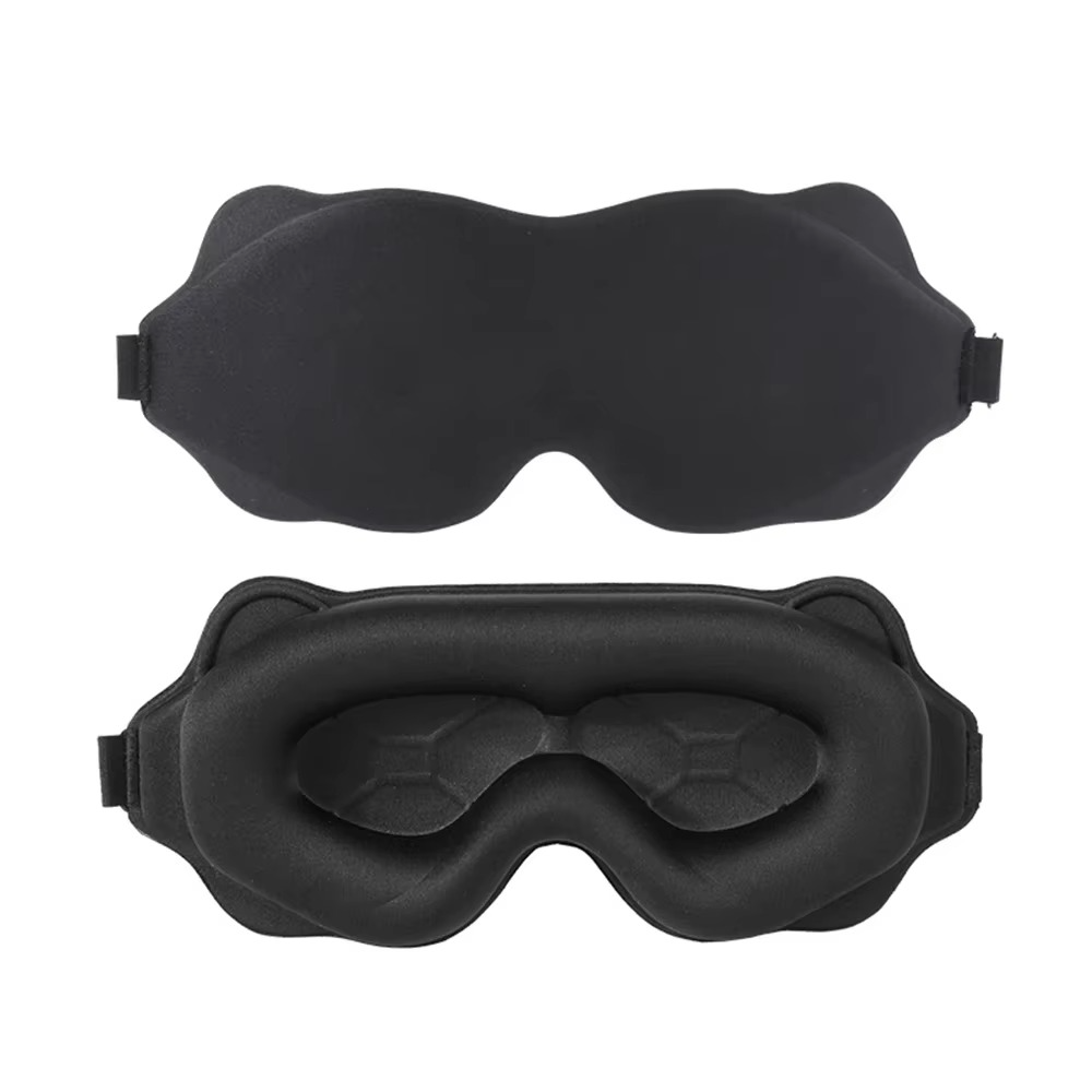 3D Contoured Sleep Mask for Total Light Blocking and Deep Rest