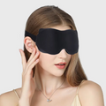3D Contoured Sleep Mask for Total Light Blocking and Deep Rest