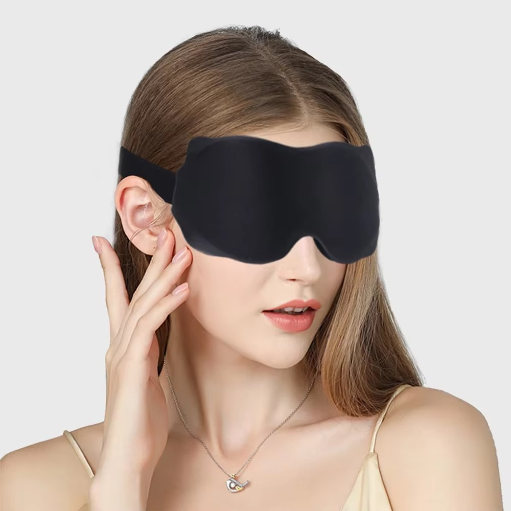 3D Contoured Sleep Mask for Total Light Blocking and Deep Rest