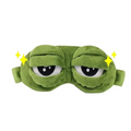 3D Frog Sleep Mask Soft Cartoon Eyeshade for Rest and Travel