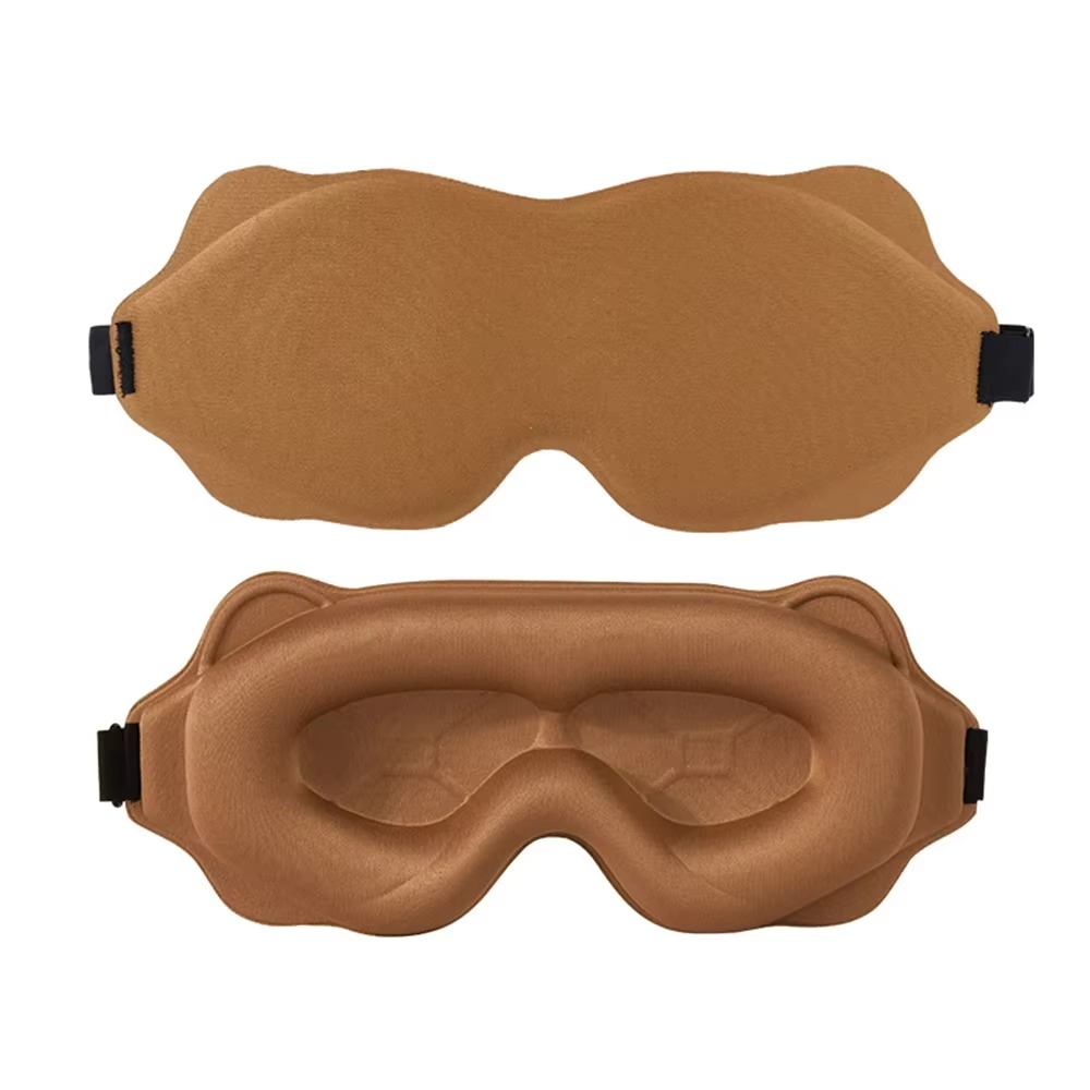 3D Contoured Sleep Mask for Total Light Blocking and Deep Rest