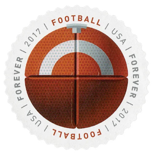 Forever Stamps 2017 Have a Ball – Sports Theme (Football), First-Class Postage