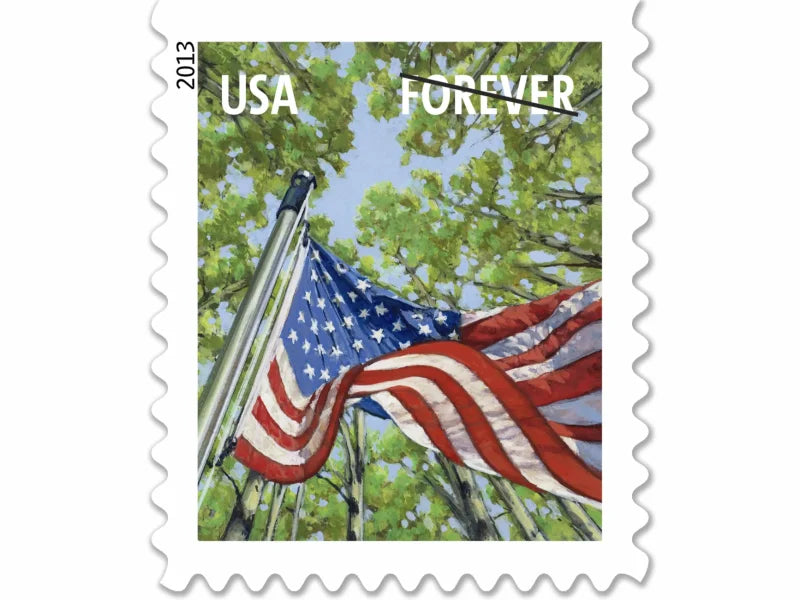 Forever Stamps 2013 A Flag for All Seasons – Patriotic Symbol & Seasonal Celebration, First-Class Postage