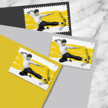 Forever Stamps 2026 Bruce Lee – Martial Arts Legend, First-Class Postage