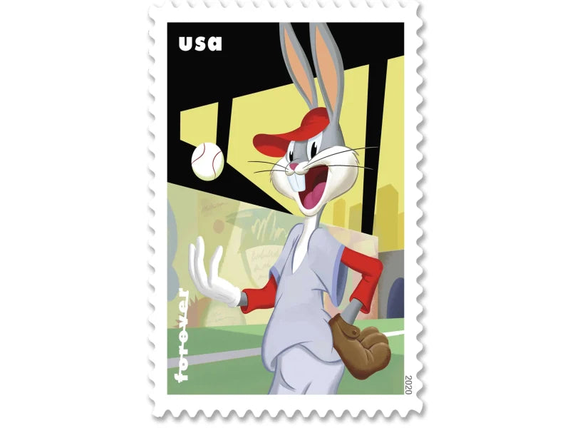 Forever Stamps 2020 Bugs Bunny – Entertainment Icons, First-Class Postage