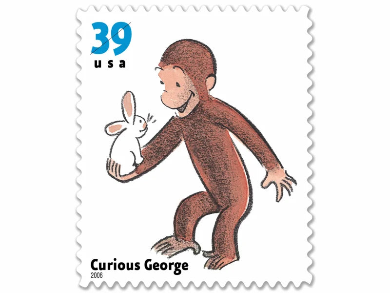 NOT Forever Stamp-First-Class Stamps 2006 Children’s Book Animals – Literary Characters, 39¢ First-Class Rate