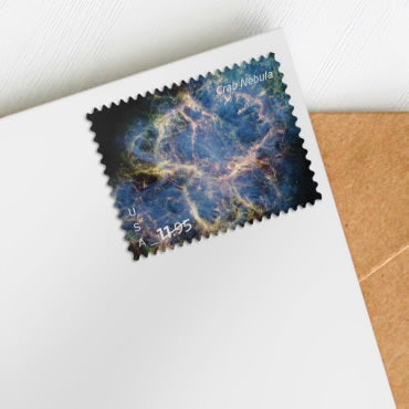 NOT Forever Stamp-$11.95 Stamps 2026 Crab Nebula – Astronomy Collection, Priority Mail Rate