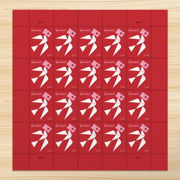 Forever Stamps 2024 Love Series – Love & Celebration, First-Class Postage