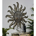 Metal Indoor Outdoor Sun Wall Decor