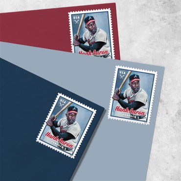 Forever Stamps 2024 Hank Aaron – Commemorative Issue, First-Class Postage