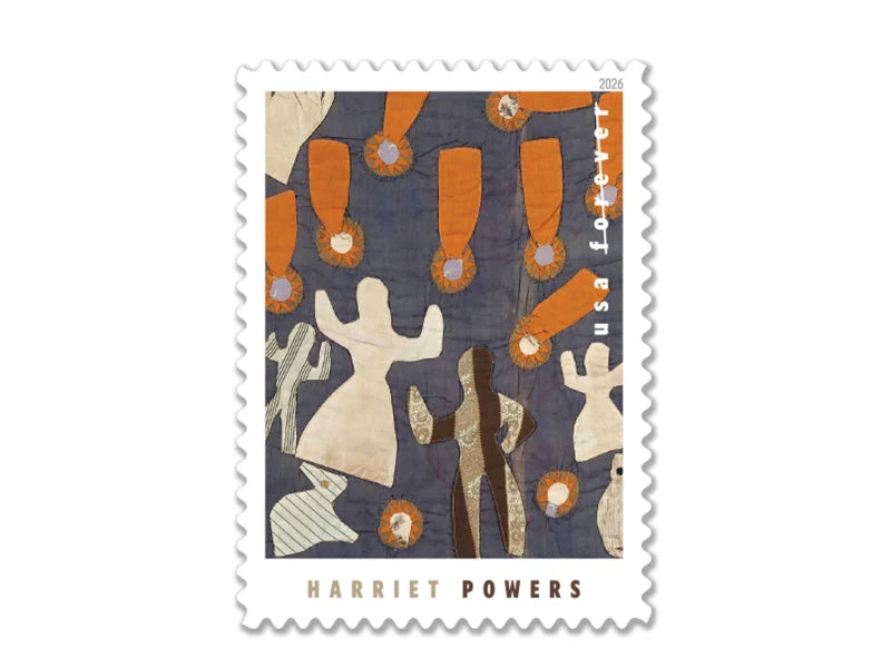 Forever Stamps 2026 Harriet Powers – Folk Art Collection, First-Class Postage