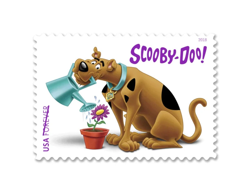 Forever Stamps 2018 Scooby-Doo – Classic Cartoon Collection, First-Class Postage