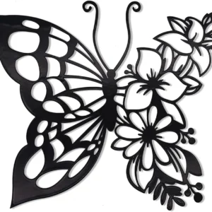 Butterfly Decoration Wall Art Boho Butterfly Wall Home Decor Hanging